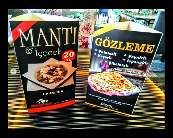 Restaurant & Cafelere Dijital Men&uuml; Size &Ouml;zel &Ccedil;alışmalar